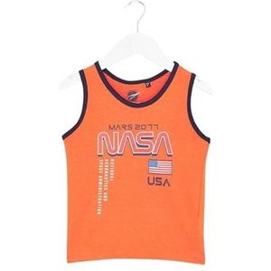 Nasa jongens t-shirt, Oranje, 8 Jaren