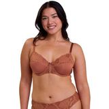 SANS COMPLEXE - Amélie - BH - Kastanje - Kant