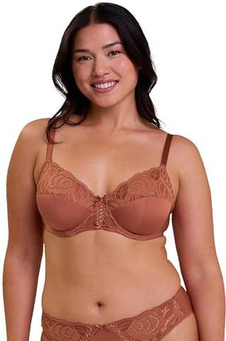 SANS COMPLEXE - Amélie - BH - Kastanje - Kant
