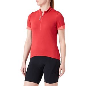 Odlo Essentials Fietsshirt voor dames, halve ritssluiting