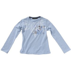 Calvin Klein Jeans Meisjesshirt met lange mouwen CGP582 JP508, blauw (642), 152 cm