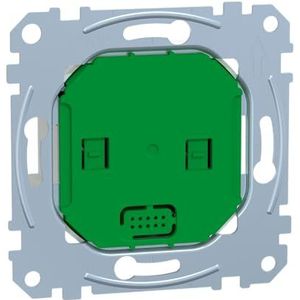 Schneider Electric Merten MEG5777-0000 Connected kamertemperatuurregelaar-inzetstuk, inbouwinzetstuk, 2 A, Zigbee, Smart Home