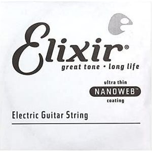 Elixir® Strings losse snaar voor elektrische gitaar met NANOWEB®-Coating (.042)