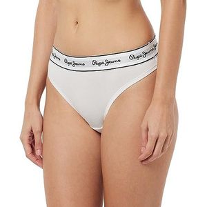 Pepe Jeans Dames Pepe Bikini Stijl Ondergoed, Wit, XL, Kleur: wit, XL