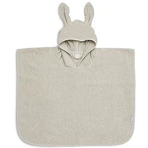 Jollein Badponcho 65x62 cm Nougat handdoek met capuchon handdoek beige | 533-550-00093