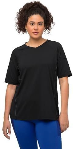 Ulla Popken Shirt  zwart