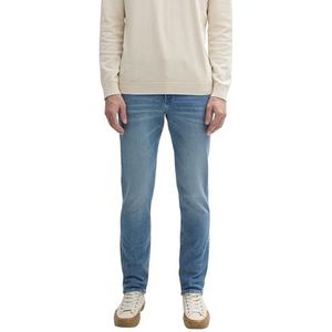 TOM TAILOR Josh Regular Slim jeans met stretch voor heren, 10141 - Stone Blue Denim, 32W / 36L