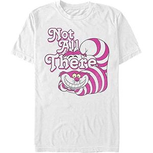 Disney Alice in Wonderland - All There Unisex Crew neck T-Shirt White XL