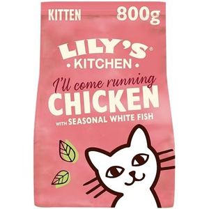 Lily's Kitchen Curious Kitten Dry Cat Food (4 x 800g)