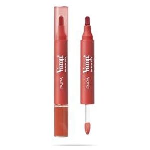Pupa Vamp! Marker Duo lippenstift + lipgloss met hyaluronzuur – 3-in-1 voor definiëren, vullen en kleuren, lipcontouring – verkrijgbaar in 9 kleurvarianten (003 Grape Juice)