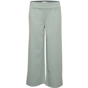 ICHI Ihkate Cameleon Cropped Wide Pa Casual zakelijke broek voor dames, 144506/Ether, M