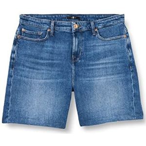 7 For All Mankind Denim shorts voor dames Jswua500, Blauw (middenblauw), 23
