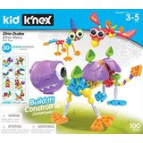 Kid K'NEX 85611 30 Model Dino Dudes Building Set, Kids Craft Set with 100 Pieces, Educational Toys for Kids, Fun and Colourful Building Toys for Boys and Girls, Construction Toys for 3 Year Olds +