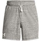 Under Armour - Rival Terry - Shorts - Wit - 15,2 cm
