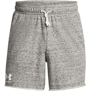 Under Armour - Rival Terry - Shorts - Wit - 15,2 cm