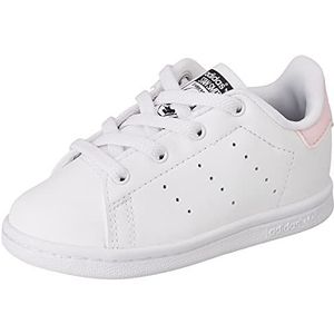 adidas Stan Smith El I uniseks-kind Fitness Schoenen Sneaker,Ftwr White Clear Pink Core Zwart,21 EU