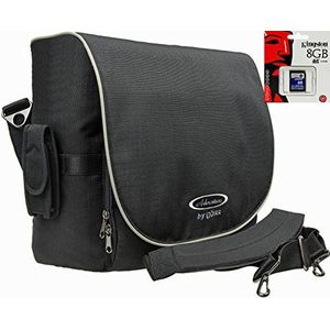 Reis foto camera tas board case voor laptop camera in set met 8 GB SD-kaart voor Panasonic Lumix