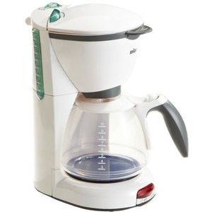 Theo Klein 9622 Braun-koffiezetapparaat I Kindvriendelijke replica met geluid, waterreservoir en doorgang met één druk op de knop I Voor kinderen vanaf 3 jaar