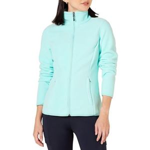 Amazon Essentials Dames Classic-Fit lange mouwen volledige rits Polar zachte fleece jas (verkrijgbaar in grote maten), Aqua Blauw, Large, Aqua Blauw, L