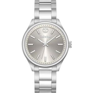Timberland Heren analoog kwarts horloge met roestvrij stalen armband TDWGG0030002, zilver