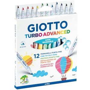 Giotto Turbo Advanced Meerkleurige viltstiften – stiften (meerkleurig, meerkleurig)