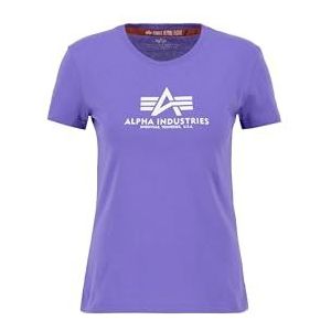 Alpha Industries New Basic T T-shirt voor dames Electric Violet