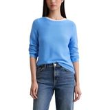 Marc O'Polo - Trui - Lichtblauw - Knitwear - Lange Mouw