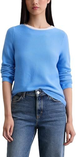 Marc O'Polo - Trui - Lichtblauw - Knitwear - Lange Mouw