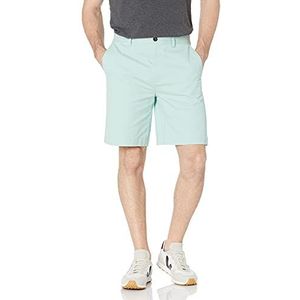 Amazon Essentials Men's Korte broek met binnenbeenlengte van 23 cm en klassieke pasvorm, Aquagroen, 29