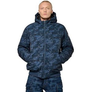 Kaporal, Herenjas, regular fit, lange mouwen, capuchon, royer, kleur camouflage, maat XXL, Camou, XXL