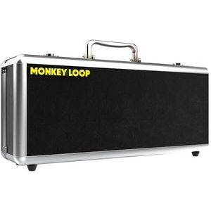 Monkey Loop ML-FC5 - Mini-formaat gitaareffectpedaal koffer - Capaciteit voor 5 pedalen - Geïntegreerde verborgen voedingskabel - Exclusieve mini-pedaalhoes