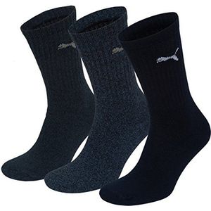 Puma Sports Socks UK Size 6-8 Navy Mix 3Pack