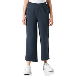 TOM TAILOR Dames culotte stoffen broek 1032045, 11758 - Midnight Sail, 38W / 28L