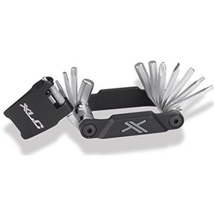 XLC Unisex – Multitool Q-serie TO-M12, voor volwassenen, zwart, één maat