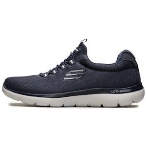 Skechers SUMMITS Sneaker heren,Navy Mesh Trim,43 EU