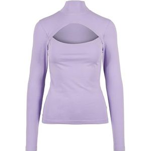 Urban Classics T-shirt voor dames, lavendel, XS