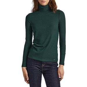 Pepe Jeans Deborah T-shirt voor dames, Groen (Regent Green), M