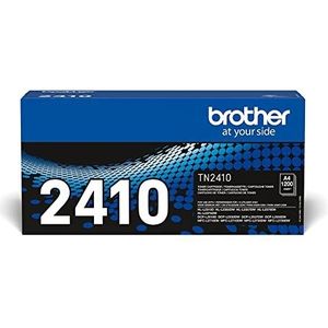 Brother TN2410 Originele zwarte toner voor printers: HLL2310D, HLL2350DW, HLL2370DN, HLL2375DW, DCPL2510D, DCPL2530DW, DCPL2550DN, MFCL2710DW, MFCL2730DW, MFCL2750DW