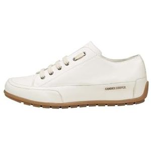 Candice Cooper Sanborn S-sneakers van gepofte leer, wit ecru, 39 EU