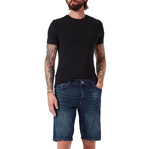 Q/S designed by Men's Pants kort, donkerblauw, 28
