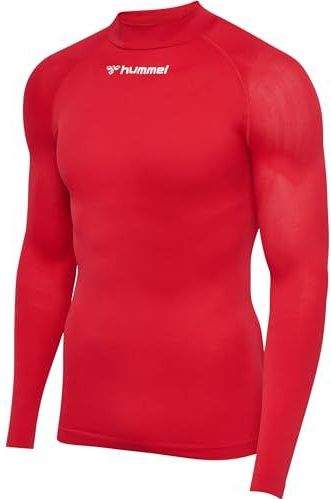 Hummel - Hmlbl Comfort 2.0 Mockneck Tee - T-shirt - True Red