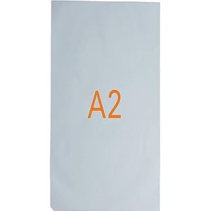 Nobo A2 Reserve Cover voor Clicklijst, Anti-Reflecterend, Flexibel, 500 Micron, Eenvoudig Te Reinigen, Geschikt voor Clicklijsten en Stoepborden, Premium Plus, 1902375