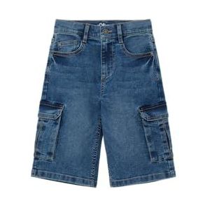 s.Oliver Junior Jeans bermuda met cargozakken, 56z2, 122 cm