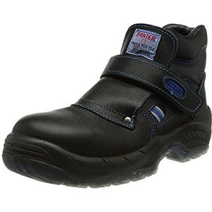 Panter 414101700 – Fragua Velcro Plus schoenen S2 zwart PU/TPU Maat: 46 (UK 4)