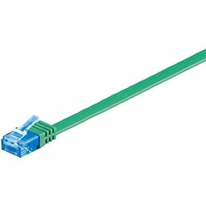 Microconnect V-UTP6A03G-FLAT netwerkkabel Groen 3 m Cat6a U/UTP (UTP) - netwerkkabel (3 m, Cat6a, U/UTP (UTP), RJ-45, RJ-45, Groen)