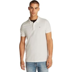 Tommy Jeans - Poloshirt - Groen - Katoen