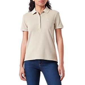 GANT Sunfaded SS Polo Pique Poloshirt voor dames, gentle blue, standaard, Gentle Blue, XL