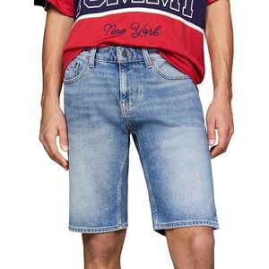 Tommy Jeans Heren 5 Pocket Shorts, Denim Medium, 34W