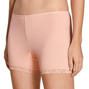 CALIDA Silky Wool Joy Pants, korte pijpen van wol en zijde, dames, roze (pale pink), 48/50 NL