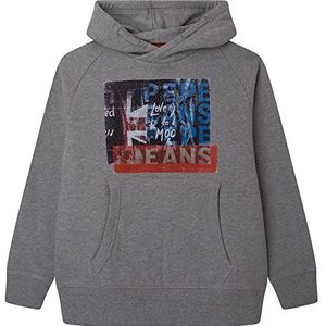 Pepe Jeans Omar Sweatshirt voor jongens, Grijs (Chinees Grijs), 4 Jaren
